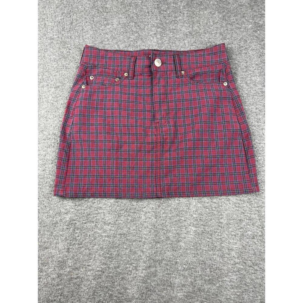 American Eagle Outfitters Plaid Mini‎ Skirt Size 2